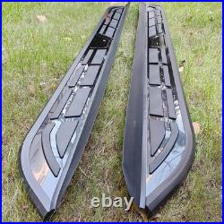 Black Running Board Side Step Pedal Nerf Bar Fit for Chevrolet Equinox 2018-2024