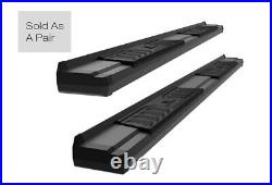 Black Running Board Steps For 15-21 Chevy Colorado GMC Canyon Extended Cab