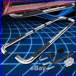 Bully Chrome 3oval Side Step Bar Running Board For 99-11 Chevy/ram/gmc Ext/crew