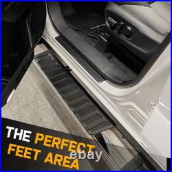 COMNOVA 6 Inches Double Cab Running Boards Compatible with 2007-2018 Chevy Silve