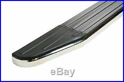 Captiva Raptor Stainless Steel Trim Aluminium Side Steps Bars Running Boards