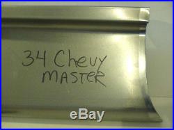 Chevrolet Chevy Master Steel Running Board Set 34 1934 Made in USA 16 Gauge