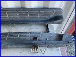 Chevy Tahoe Factory Side Steps Running Board Left and Right Set with Bracket