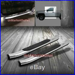 Chrome 45 Degree Bend 5 Wide Step Running Board For 88-98 K1500 Standard Cab