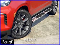 Chrome Running Boards For 21-23 Chevy Suburban