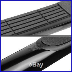 Coated Bolt-on 3side Step Nerf Bar/rail Running Board For 09-17 Traverse/acadia