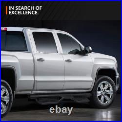 Crew Cab Running Boards Compatible for 2007-2018 Chevy Silverado & GMC Sierra 15