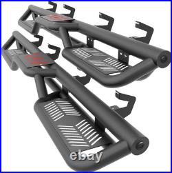 Crew Cab Running Boards Side Steps Compatible with 2019-2026 Chevy Silverado & G