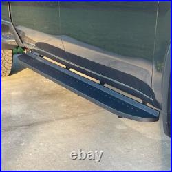 D7 For 19-25 Silverado/Sierra Crew Cab 7 Raptor BLK Running Boards Nerf Bars