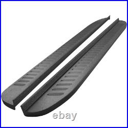 D7 For 19-25 Silverado/Sierra Crew Cab 7 Raptor BLK Running Boards Nerf Bars