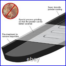 D7 For 19-25 Silverado/Sierra Crew Cab 7 Raptor BLK Running Boards Nerf Bars