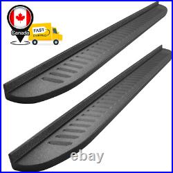 D7 For 19-25 Silverado/Sierra Crew Cab 7 Raptor BLK Running Boards Nerf Bars
