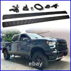 Deployable Electric Running Board Side Step For Chevrolet Silverado 2019-2024