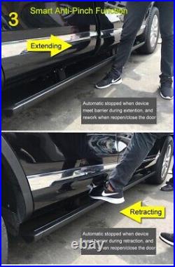 Deployable Electric Running Board Side Step For Chevrolet Silverado 2019-2024