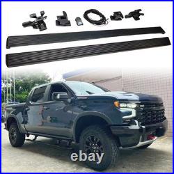 Deployable Electric Running Board Side Step For Chevrolet Silverado 2019-2024