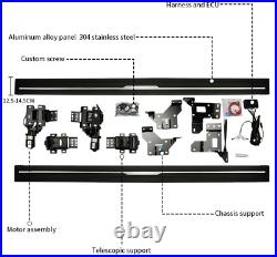 Deployable Electric Running Board Side Step For Chevrolet Silverado 2019-2024