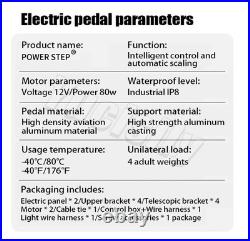 Deployable Electric Running Boards Power Step For Chevrolet Traverse 2018-2024 Deployable Electric Running Boards Power Step For Chevrolet Traverse 2018-2024