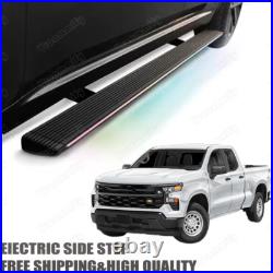 Deployable power Running Board Side Steps Fit for Chevrolet Silverado 1500 14-25
