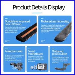Deployable power Running Board Side Steps Fit for Chevrolet Silverado 1500 14-25