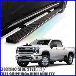 Deployable power Running Board Side Steps Fit for Chevrolet Silverado 2500 15-25