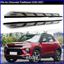 Door Running Boards Side Step Nerf Bars Fits for Chevrolet Trailblazer 2020 2021