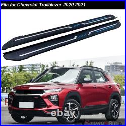 Door Running Boards Side Step Nerf Bars Fits for Chevrolet Trailblazer 2020 2021