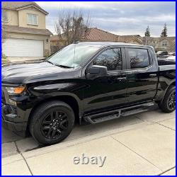 Drop Bar Step BXWQ For 19-26 Silverado/Sierra 1500 Crew Cab Black Running Board