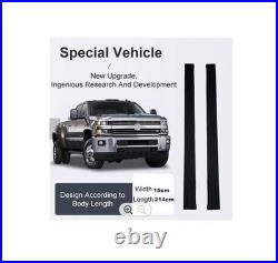 Electric Power Side Step Running Board for Chevrolet Silverado 2500 HD Black 2pc