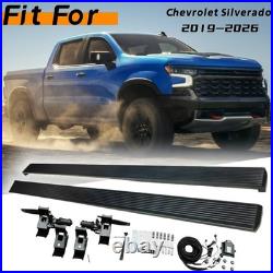 Electric Side Steps Power Running Boards Fits For Chevrolet Silverado 2019-2026