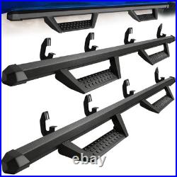 FOR 15-26 Colorado/Canyon Crew Cab 4 Drop BLK Running Boards BCKA Nerf Bar