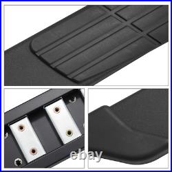 FOR 19-25 Chevy Silverado/Sierra Crew Cab 6.5 Running Board Step Nerf Bar BLK T