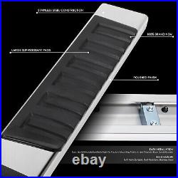Fit 07-19 Sierra 1500 2500HD 3500HD Extended Cab Side Step Bar Running Boards
