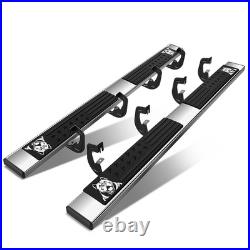 Fit 07-19 Silverado Sierra Extended Cab 6 Chrome Flat Running Board Step Bar