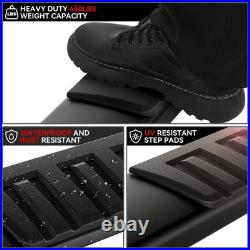 Fit 15-25 Chevy Colorado Canyon Crew Cab 6'' Black Rectangular Running Boards