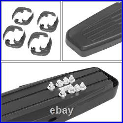 Fit 17-19 Silverado Sierra Crew Cab Pair 6 Aluminum Side Step Bar Running Board