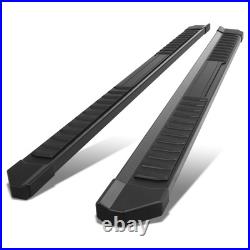 Fit 19-24 Silverado Sierra 1500 2500 3500 HD Crew Cab 6 Flat Running Boards