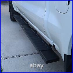 Fit 2019-2024 Silverado/Sierra Crew Cab 6 Running Board Side Step Nerf Bar H