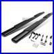 Fit 99-14 Silverado/Sierra Ext Cab 5Black Oval Side Step Nerf Bar Running Board