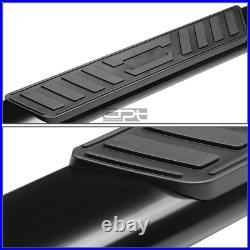 Fit 99-14 Silverado/Sierra Ext Cab 5Black Oval Side Step Nerf Bar Running Board