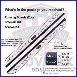 Fit For Chevrolet Chevy Blazer 2020-2022 Side Steps Nerf Bars Running Boards Ste