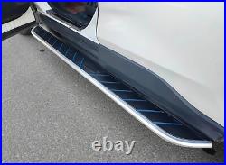 Fit For Chevrolet Tahoe 2020-2024 Side Steps Nerf Bars Running Boards Step Bars