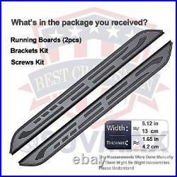 Fit For Chevy Traverse 2021-2023 Side Steps Nerf Bars Running Boards Step Bars