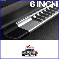 Fits 07-18 Chevy Silverado Extended Cab 6 Silver OE Aluminum Running Boards