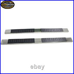 Fits 07-18 Chevy Silverado Sierra 1500 Crew Cab 5inch Nerf Bar Running Boards SS