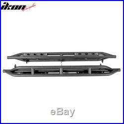 Fits 07-18 GMC Sierra/Chevy Silverado Extended Cab 6 Nerf Bars Side Armor Black