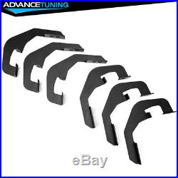 Fits 07-18 Silverado Crew Cab 89inch OE Style Black Nerf Bars Running Boards SS