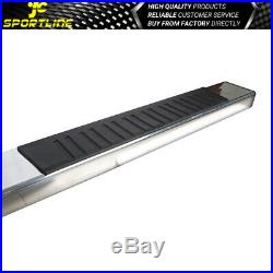 Fits 15-18 CHEVY COLORADO GMC Canyon Crew Cab S. S 76 in Running Boards