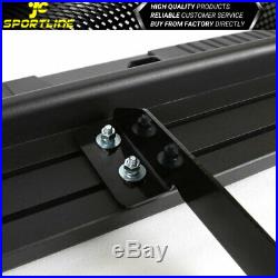 Fits 15-18 Chevy Colorado GMC Canyon Crew Cab 76 in Running Boards Side Bars