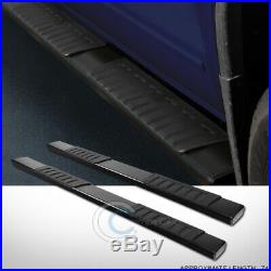 Fits 15-20 Colorado/Canyon Crew Cab 6Aluminum Blk Side Step Rail Running Boards