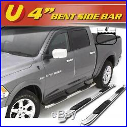 Fits 2015-2018 Chevrolet Colorado Extended Cab 4 S. S Curved Running Boards Bars